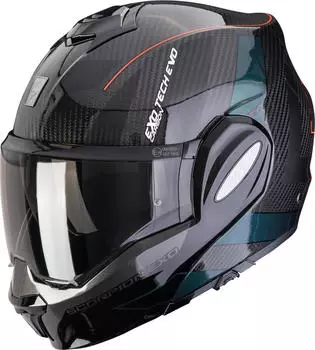 Scorpion EXO-Tech Evo Carbon Cad schwarz/rot/gr&uuml;n