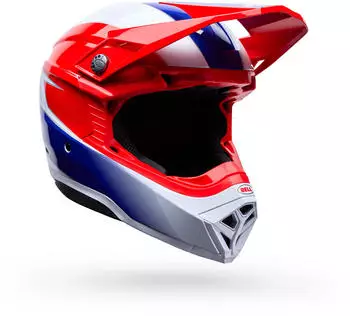 Bell Moto-10 Mips MX Falcon Rot/Wei&szlig;