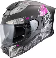 SCORPION EXO-530 AIR HADJI Matte Black-Pink
