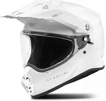 Fly Racing Racing Trekker Solid Weiß