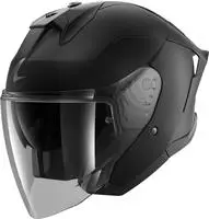 Shark HE6901E-KMA-S, Shark Skwal Jet Cup Blank Ece Open Face Helmet Schwarz S Matt