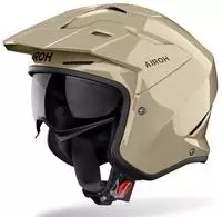 Airoh PAI63A13840MO2C, Airoh Kombakt Open Face Helmet Beige S Moka Glow Gloss