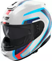 Nolan N16000826-358-L, Nolan N100-6 Radiante Modular Helmet Grau,Silber L Lava...