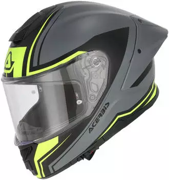 Acerbis Tarmak-X Logo grau/gelb