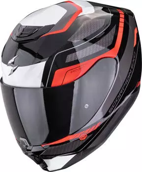 Scorpion Exo-391 Leo schwarz/weiss/rot