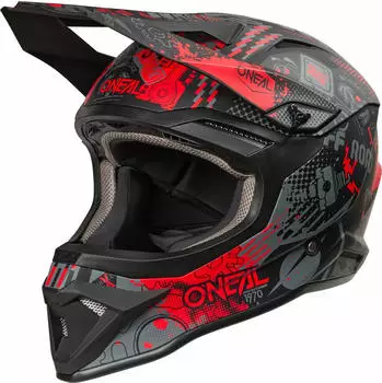 O'Neal 1SRS VIBRANT schwarz/rot