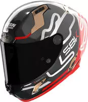 Nolan X84000329-360-M, Nolan X-804 Rs Ultra Carbon Sbk Full Face Helmet Schwarz...