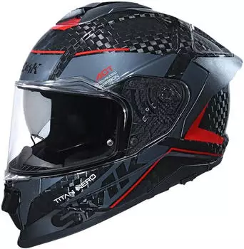 SMK-Link Titan Carbon Solid Grau/Rot