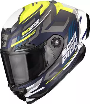 Scorpion EXO-Race Air Kobra mattblau/gelb