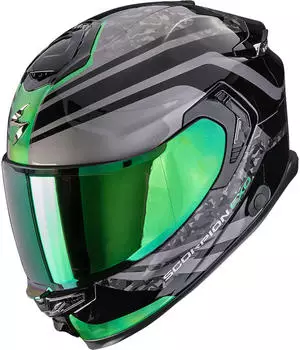 Scorpion EXO-GT SP Air Arten Full-Face Helmet black-green size M for Men