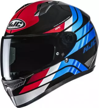 HJC C10 Hiper schwarz/rot/blau