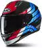 HJC C10 Hiper schwarz/rot/blau