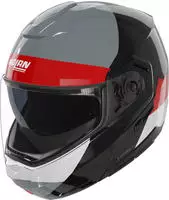 Nolan N9Z0008503531, Nolan N90-3 Blocco 353, Klapphelm - Schwarz/Grau/Rot/Wei&szlig; - L