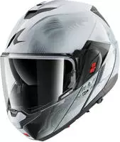 Shark HE8708ESWKS, Shark OXO Speed-Tech, Modularhelm - Wei&szlig;/Schwarz/Blau - S