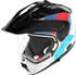 Nolan N70-2 X 06 Turbine Helmet black-white-blue size 2XL for Men