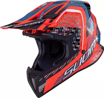 Suomy X-Wing Motley schwarz/rot