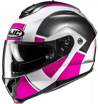 HJC C91N Jyn schwarz/weiss/pink