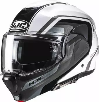 HJC F100 Reff schwarz/weiss