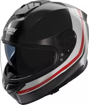 Nolan N80-8 Incline Schwarz/Anthrazit/Wei&szlig;/Rot Gl&auml;nzend