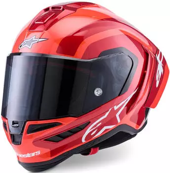 Alpinestars Supertech R10 Arius rot gl&auml;nzend