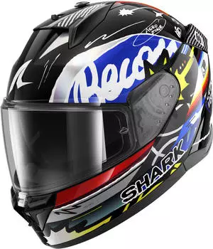 SHARK D-Skwal 3 Streetrush black blue chrom