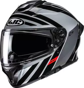 HJC C71 Faber Black/Grey/Red