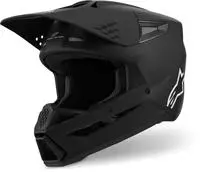 Alpinestars 8300426-110-XXL, Alpinestars S-M3 Motocross Helm Schwarz male