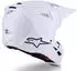 Alpinestars S-M3 Solid ECE 22.06 white glossy