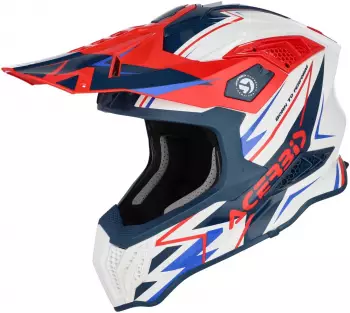 Acerbis Airstrike/X Graphic weiss/rot/blau