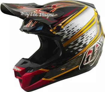Troy Lee Designs SE5 Composite MIPS Wings schwarz/grau