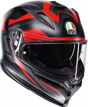 AGV K7 Glimpse schwarz/rot