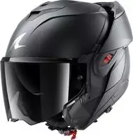 Shark HE8703E-B16-XXL, Shark Oxo Dark Shadow Modular Helmet Schwarz 2XL Matt...