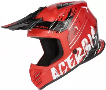 Acerbis Profile Scratch Jugend schwarz/weiss/rot