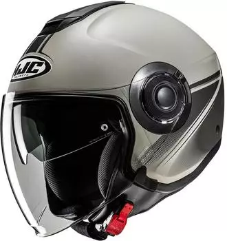 HJC i40N Vision schwarz/grau