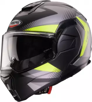 Caberg Trip Lunar schwarz/grau/gelb