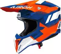 Airoh 129 4174-S-532, Airoh Wraaap Vision Off-road Helmet Blau S Orange / Blue /