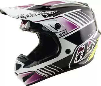 Troy Lee Designs GP Pro MIPS Segment schwarz/lila