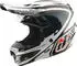 Troy Lee Designs SE5 Polycarbonate MIPS The Line Motocross Helm schwarz-weiss