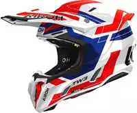 Airoh Motocross-Helm Twist 3 XL Dynasty - Blau/Rot Gloss