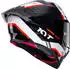 KYT Helmet R1R Carbon Zone Helm carbon-rot
