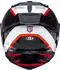 KYT Helmet R1R Carbon Zone Helm carbon-rot