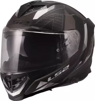 LS2 FF818 Storm III Sporty Helm schwarz-grau