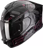 Scorpion 173-532-71-04, Scorpion Exo-530 Air Fond Helm Schwarz Pink male