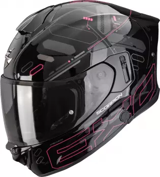 Scorpion Exo-530 Air Fond Helm schwarz-pink