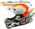 Troy Lee Designs SE5 Polycarbonate MIPS Dash Motocross Helm weiss-orange