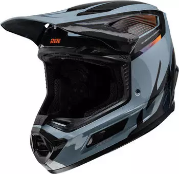 IXS Trigger 1.0 MIPS Motocross Helm schwarz-grau