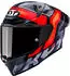 KYT Helmet R1R Carbon Accelerator Helm carbon-rot