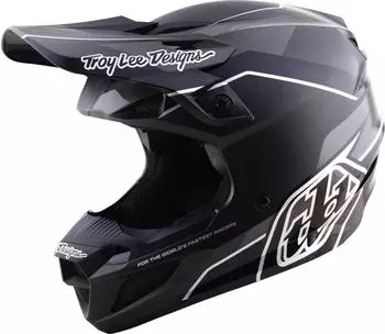Troy Lee Designs SE5 Polycarbonate MIPS Stand Motocross Helm schwarz