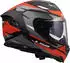 LS2 FF818 Storm III Komai Helm schwarz-rot