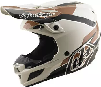 Troy Lee Designs SE5 Polycarbonate MIPS Stand Motocross Helm rot